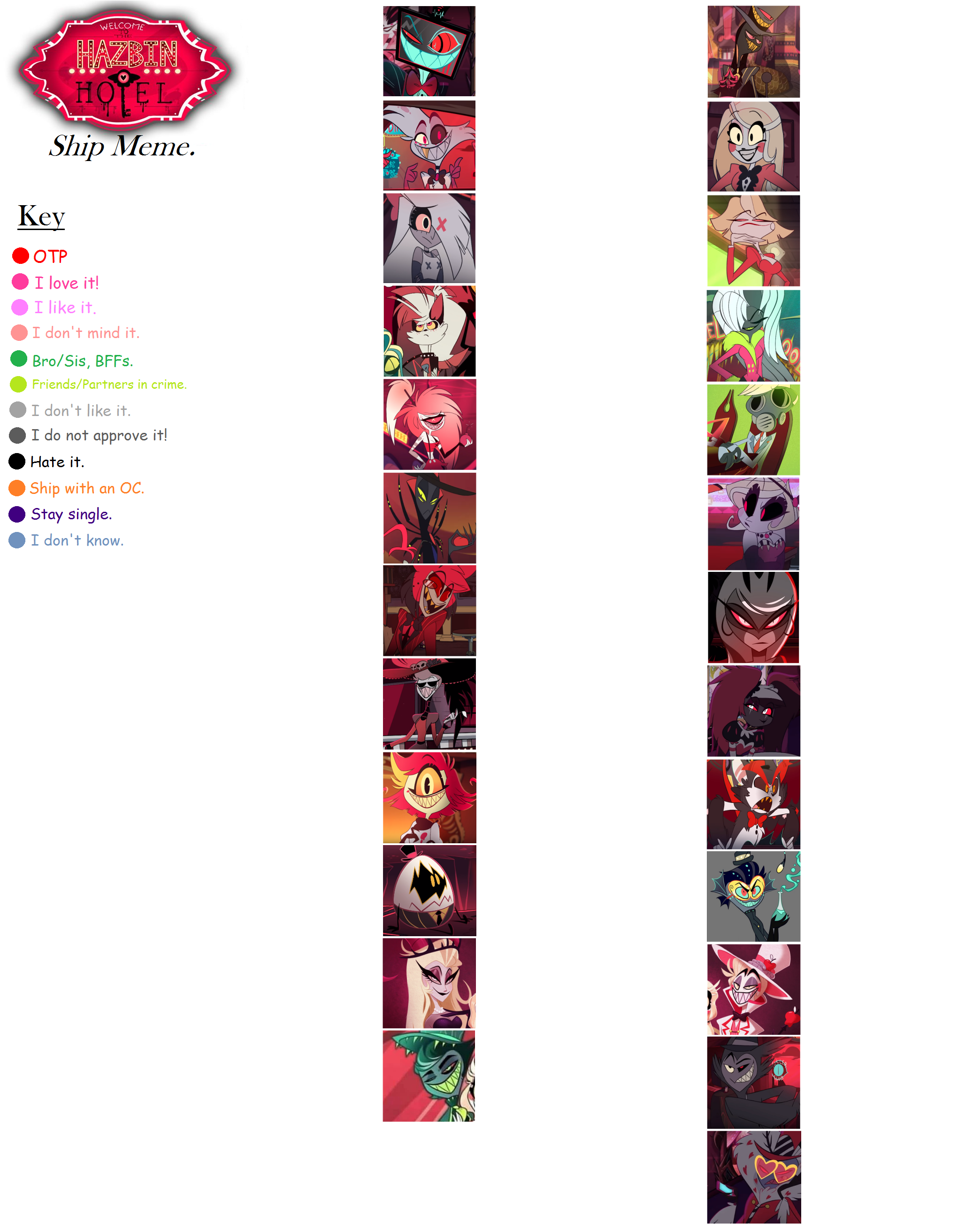 Hazbin Hotel Shipping Meme By Alicethedemonplz On Deviantart Hazbin Hotel Shipping Meme By Alicethedemonplz On Deviantart