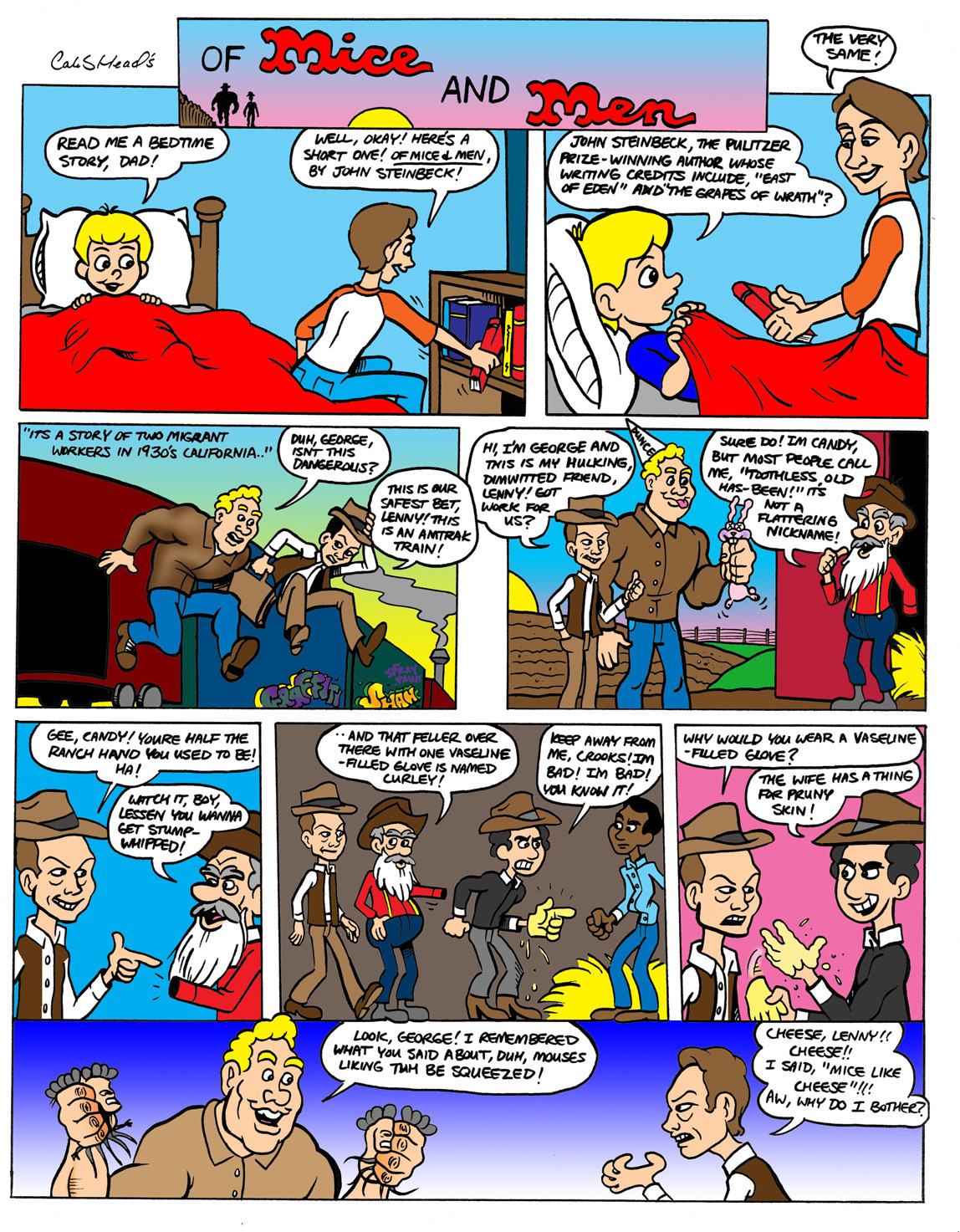 Of Mice And Men Graphic Novel FerisGraphics