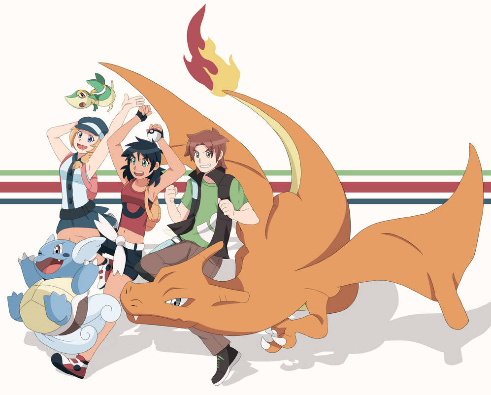 Let's Go! by pkmndowntheline on DeviantArt