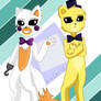 Lolbit and Golden Freddy_fnaf-fnaf world