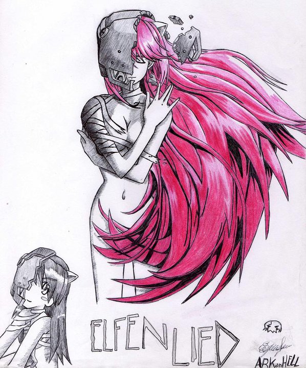 elfen lied a color