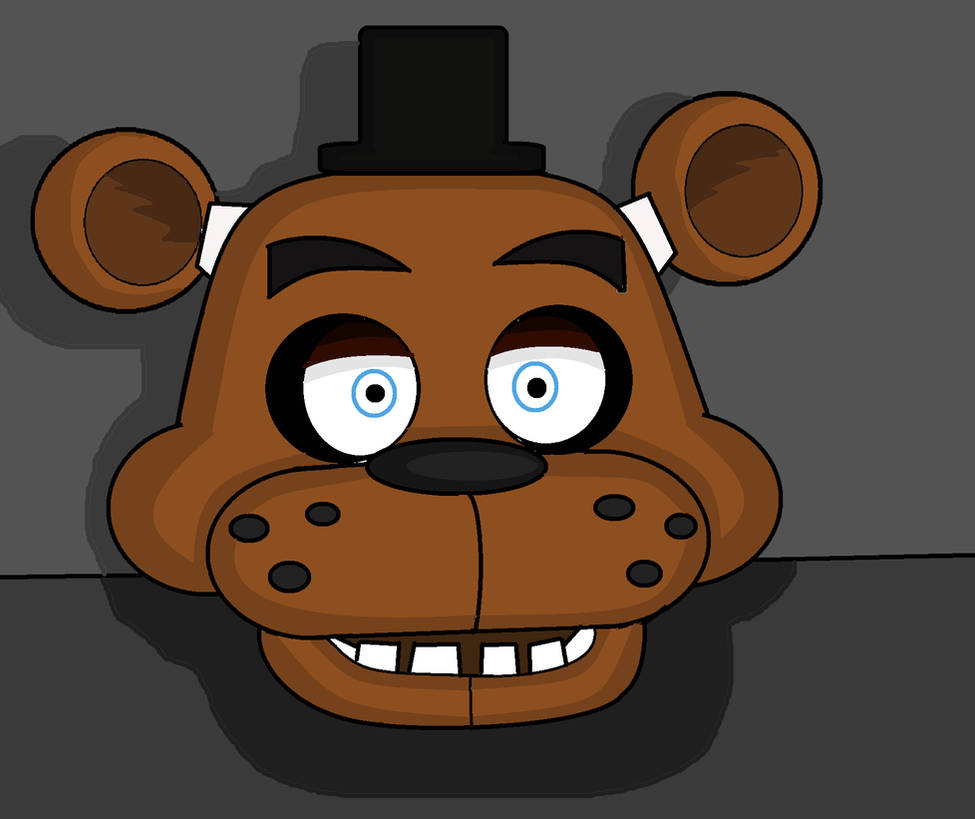 Freddy Fazbear Head by DarkofRose on DeviantArt