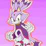 Blaze The Cat drawing