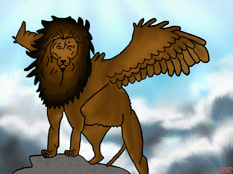 Winged Lion (Digital)