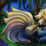 Lucario and Ninetales