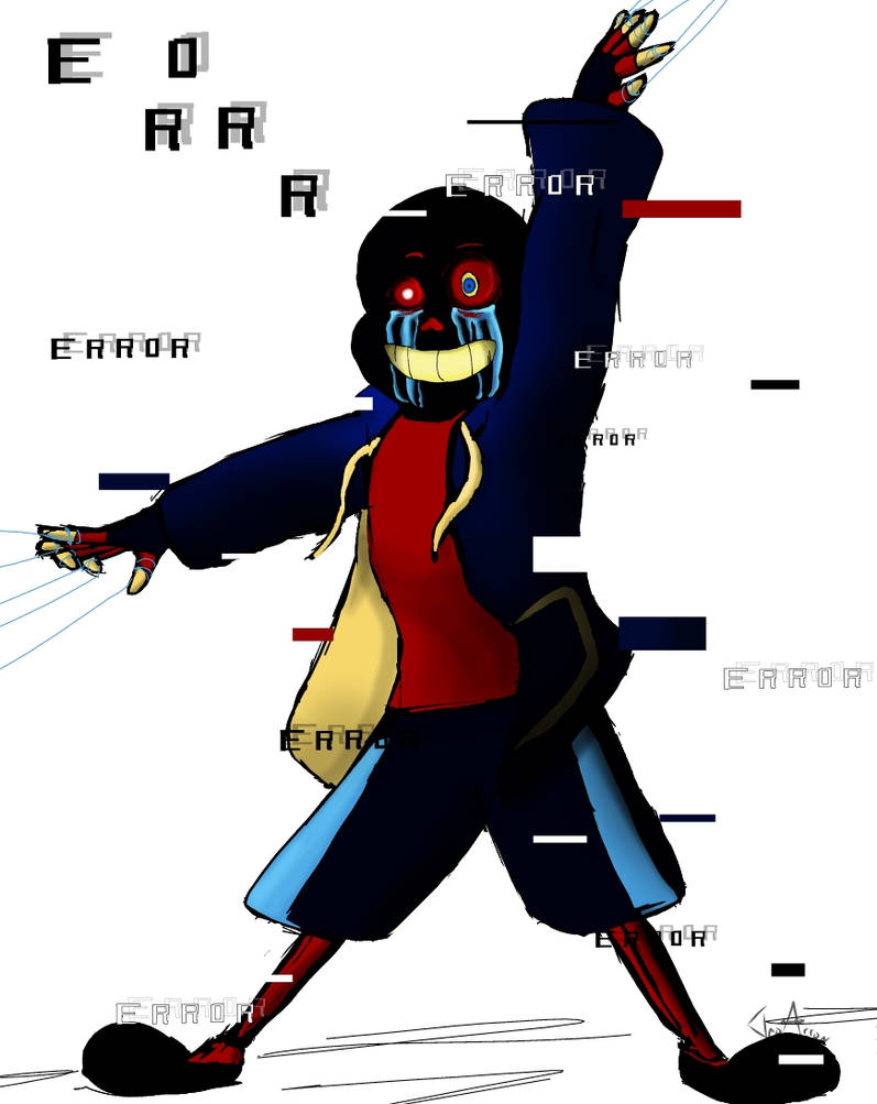 Error Sans Fanart by CleoArrow on DeviantArt