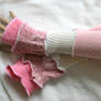Cute Pink Cheetah Print Arm Warmers