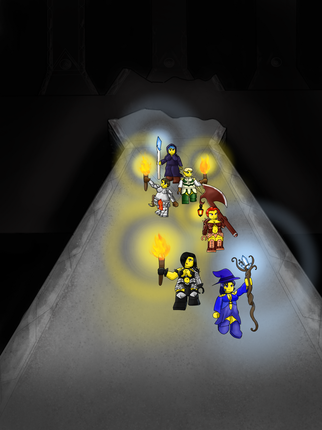 Exploring The Dwarf Ruins by JONNY---0 on DeviantArt