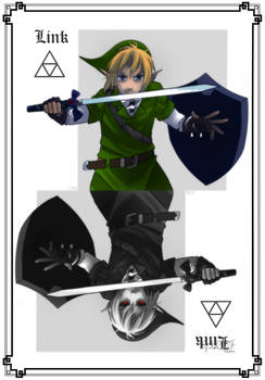 Link / Dark Link card