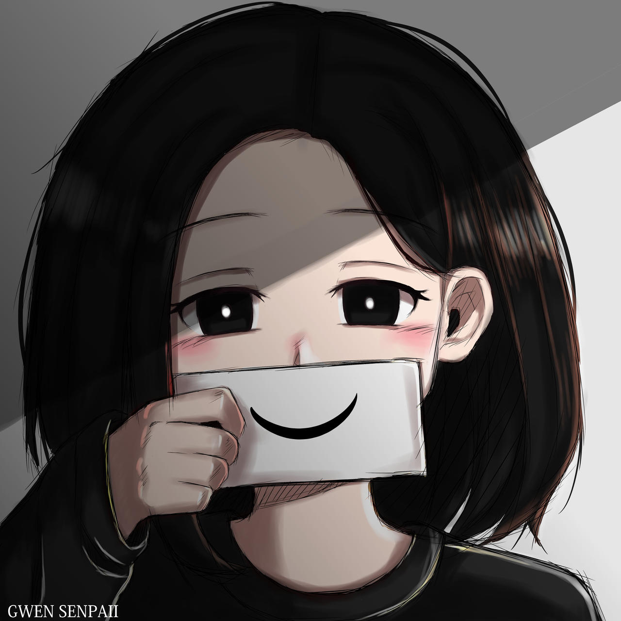 Fake Smile By Gwensenpaii On Deviantart Fake Smile By Gwensenpaii On Deviantart