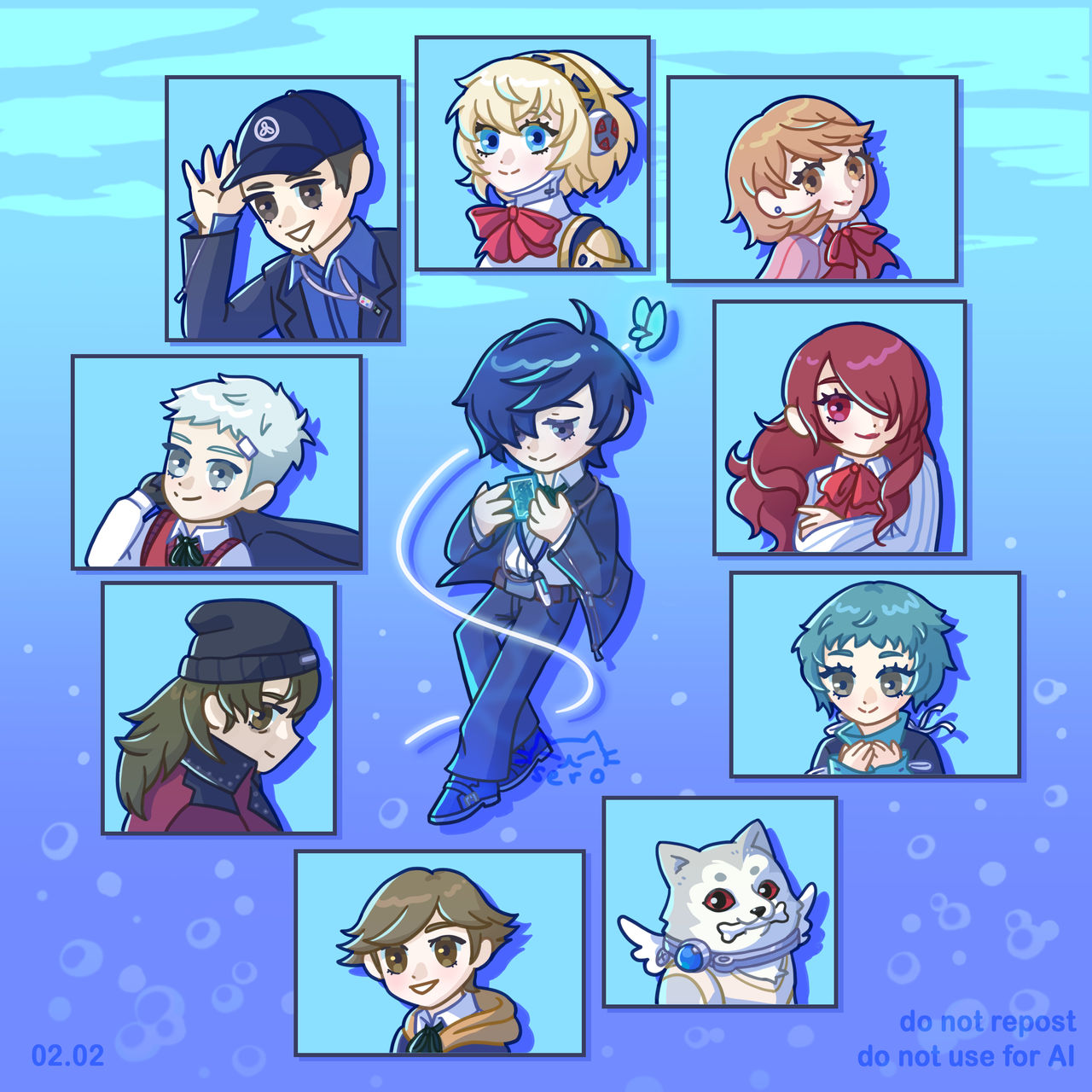 P3r Rio Sprite P3R 2nd Anniversary (Memories of You) by serotonincat on DeviantArt