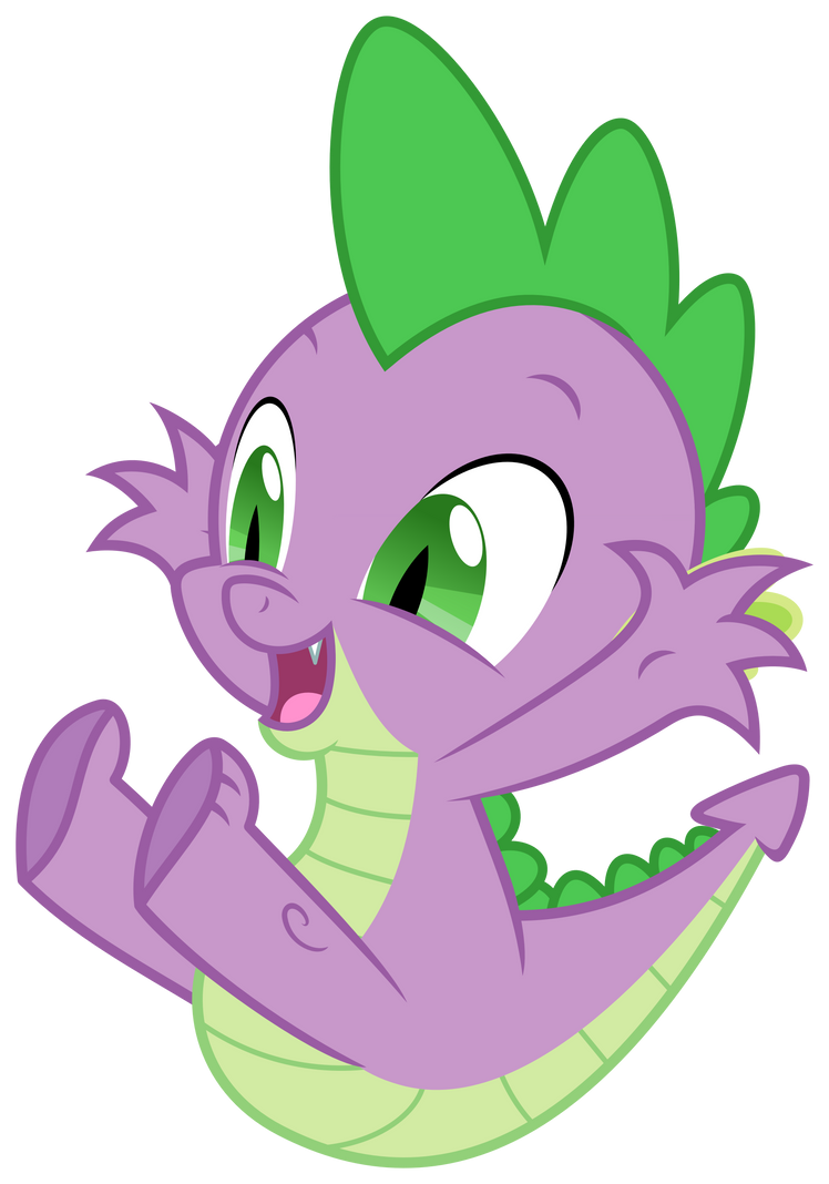 MLP Resource: Spike 03 by ZuTheSkunk