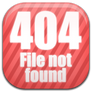 404 File Not Found sign