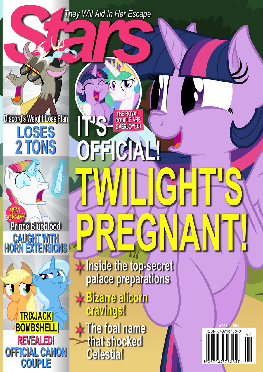 Commission: Stars magazine cover by ZuTheSkunk