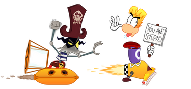 Rayman VS Razorbeard