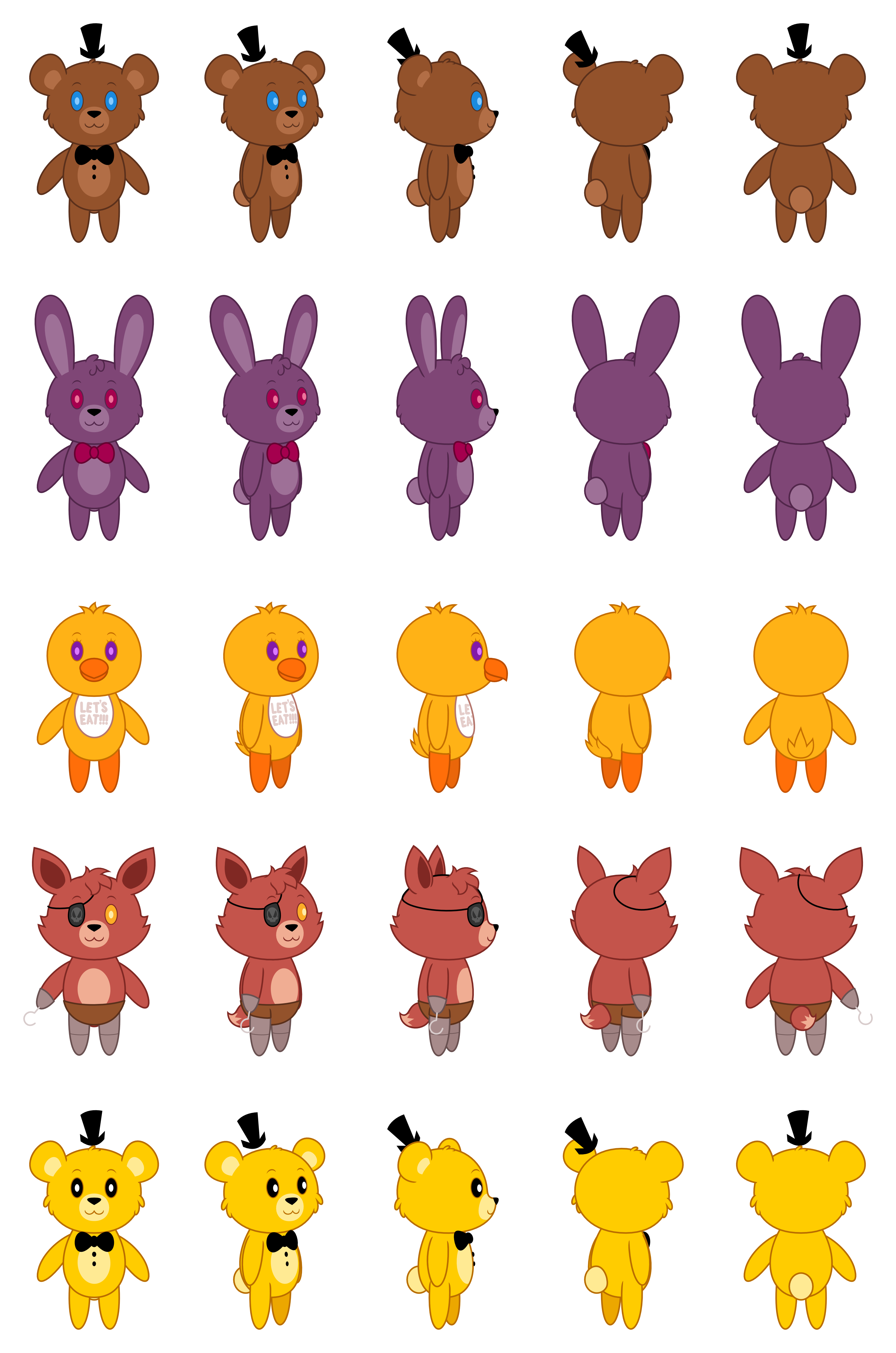 FNOATF: FNAF 1 by ZuTheSkunk