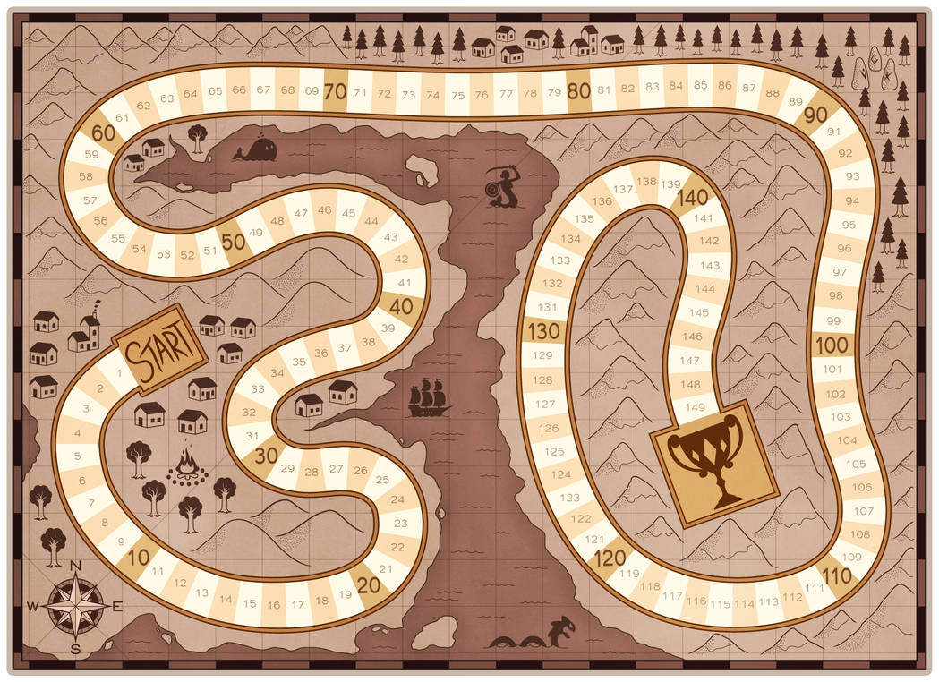 Unused tabletop game board by ZuTheSkunk