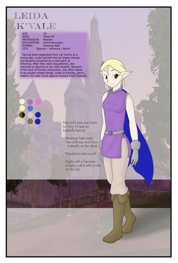 Leida - Character Sheet