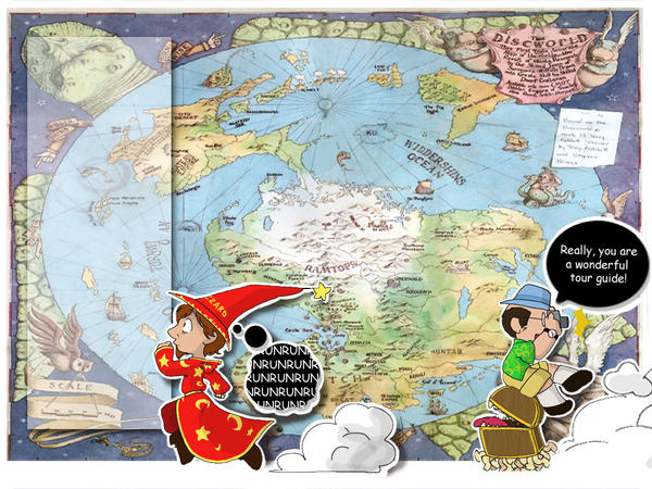 Deviantart Discworld Discworld Desktop by mewgal on DeviantArt