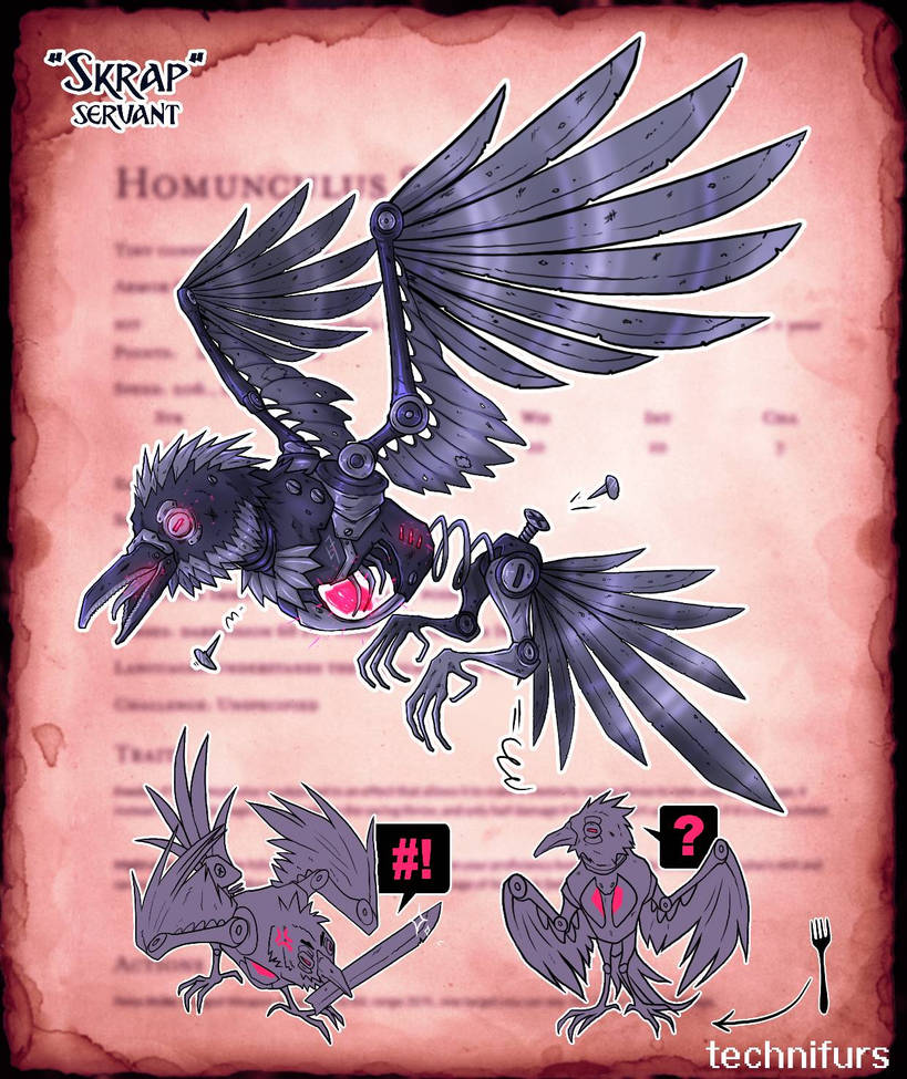 Skrap the Homunculus Servant by technifurs on DeviantArt