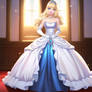 Princess dress, poofy, frilled southern belle dres