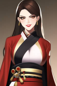 Brown Hair, Brown Eyes, Busty, Cosplay, Swordsman