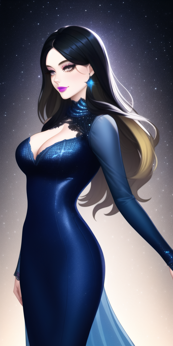 Long Black Hair, Blonde Highlights, Gray Eyes, Bus by VARM209 on DeviantArt Long Black Hair, Blonde Highlights, Gray Eyes, Bus by VARM209 on DeviantArt