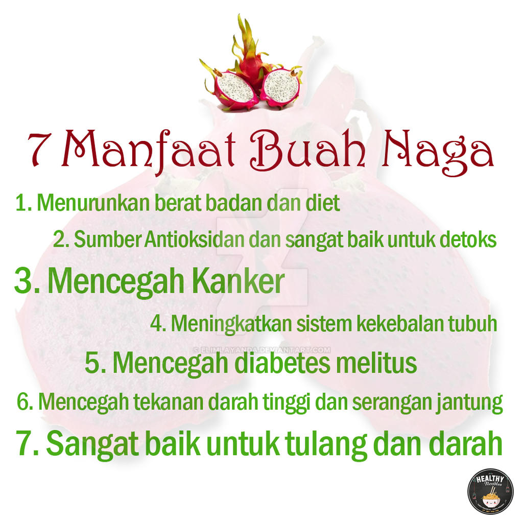 7 Manfaat Buah Naga By Elimlayanda On Deviantart