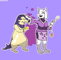 [Pokemon Undertale] - Toriel And Her Child