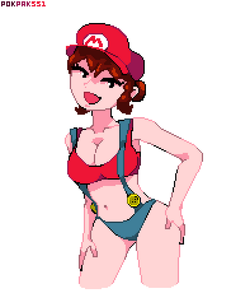 Friday Night Funkin Girlfriend Mario Cosplay By Pokpak551 On friday-night-funkin-girlfriend-mario-cosplay-by-pokpak551-on
