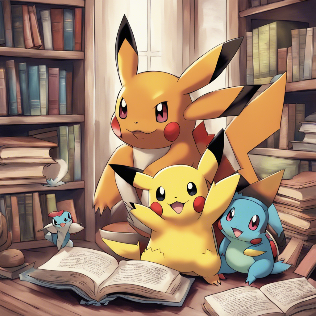 Pokemon Read Me Pokemon Reading A Book by nehab84183 on DeviantArt