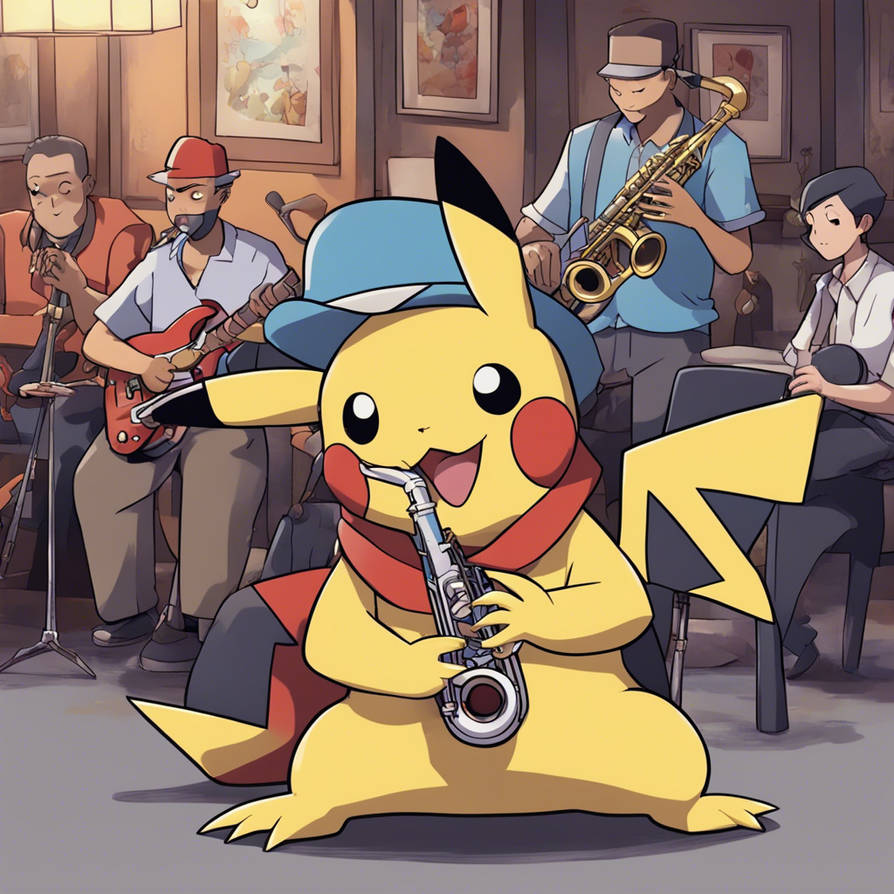 Pokemon Playing Jazz by nehab84183 on DeviantArt
