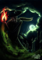 Skulduggery Pleasant by KatRoart