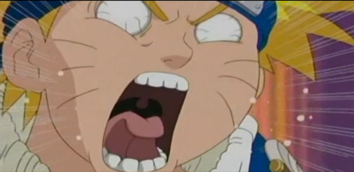 Narutos's 'HOLY CRAP' face