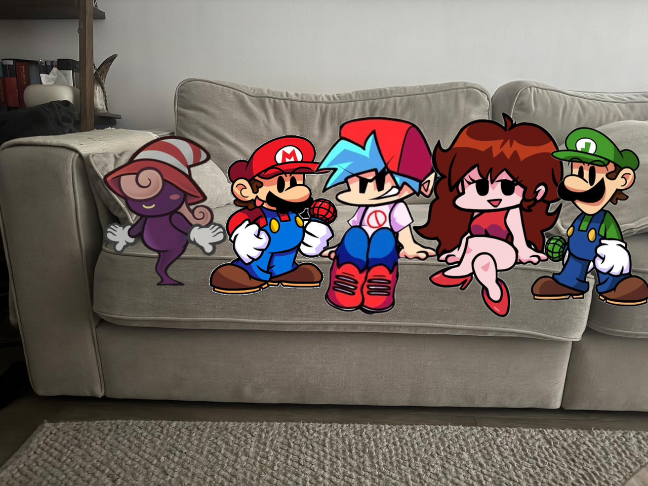 We're watching TV!