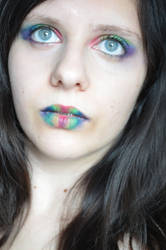 rainbow face 2