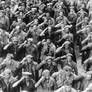 fist military salute in Spanish Republic