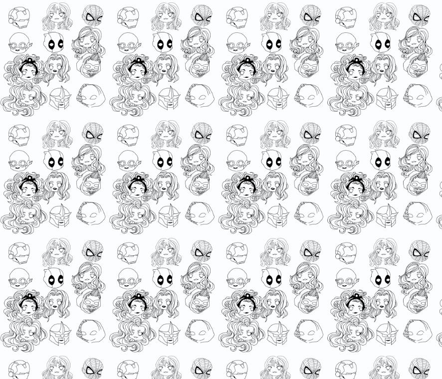 Super hero Pattern by swedishclumsyhero on DeviantArt