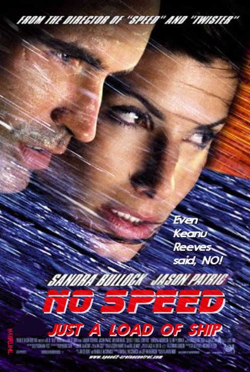 Speed 2's real poster