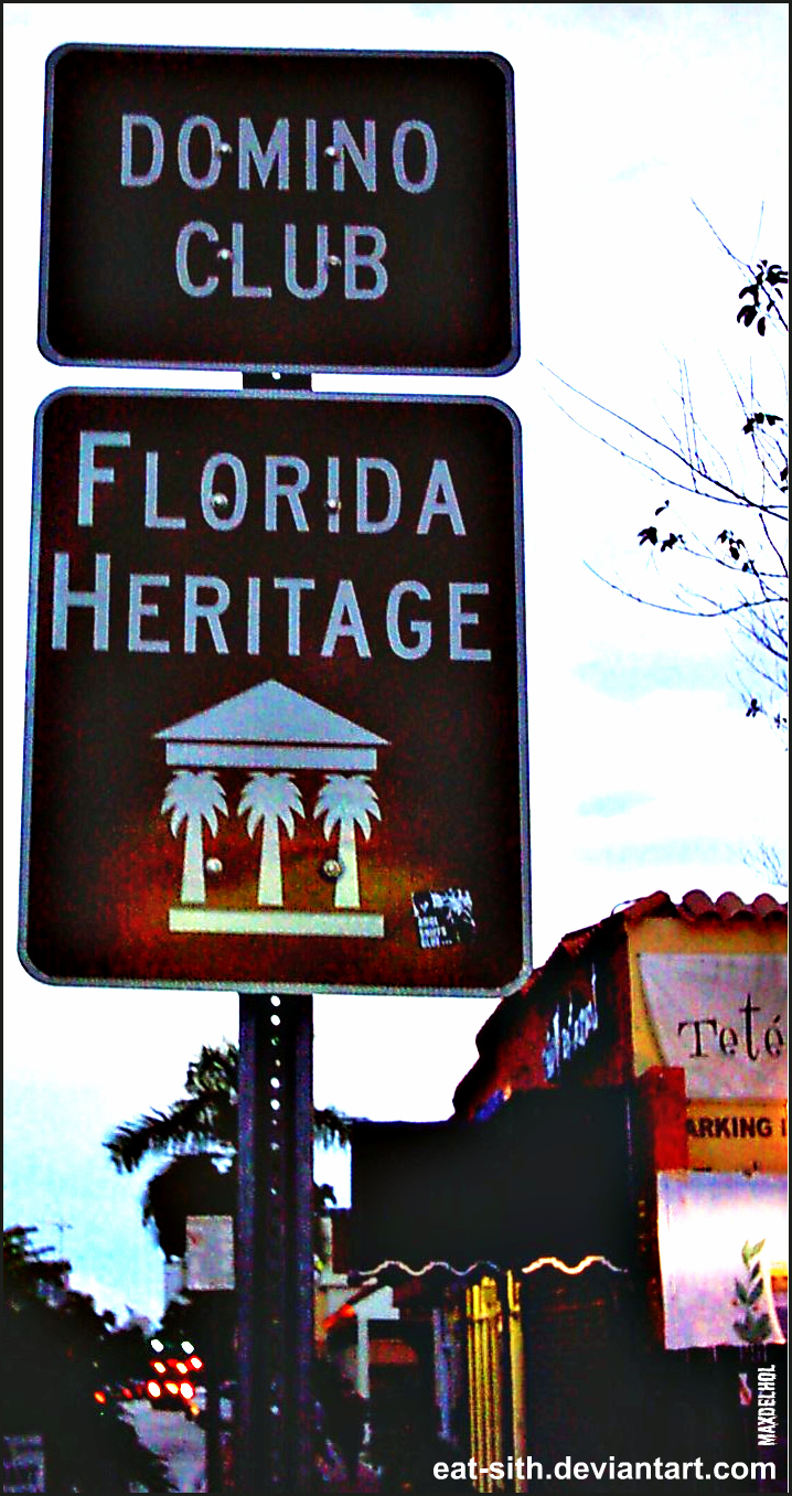 Little Havana:Domino Club Sign