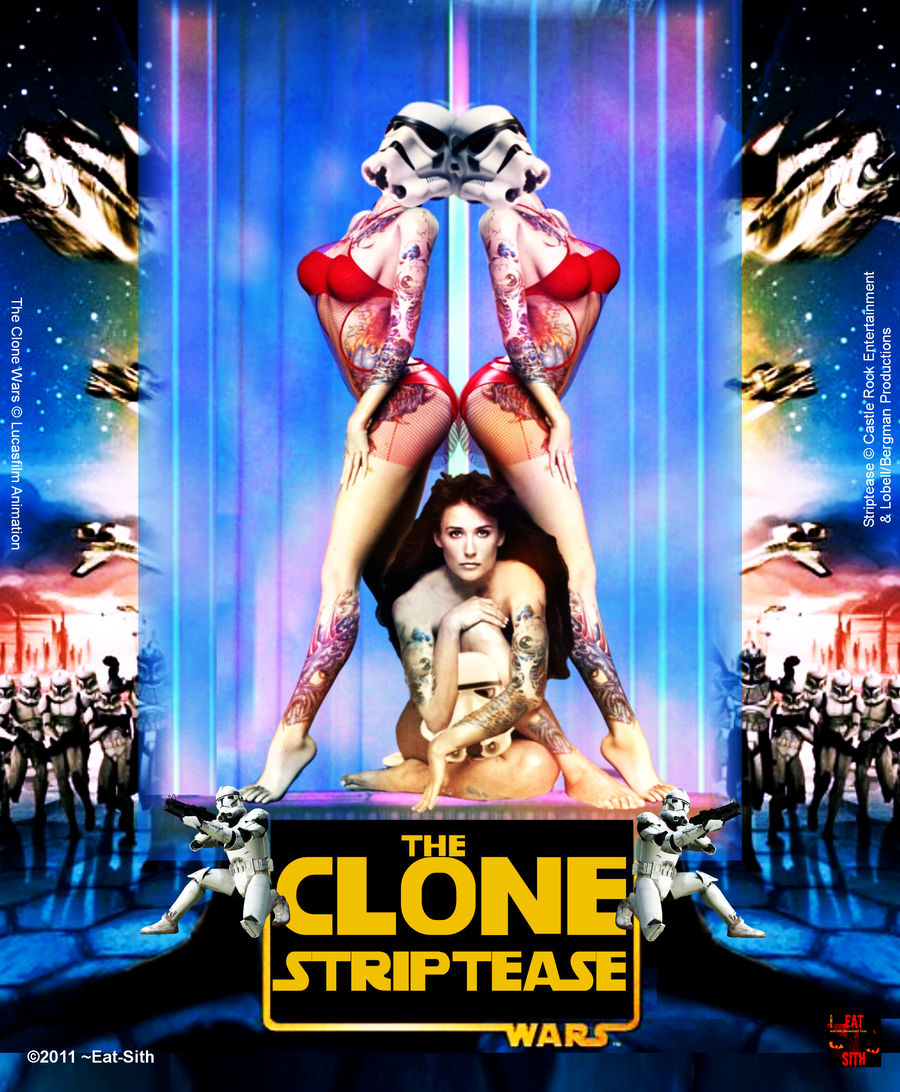 Clone Striptease Wars