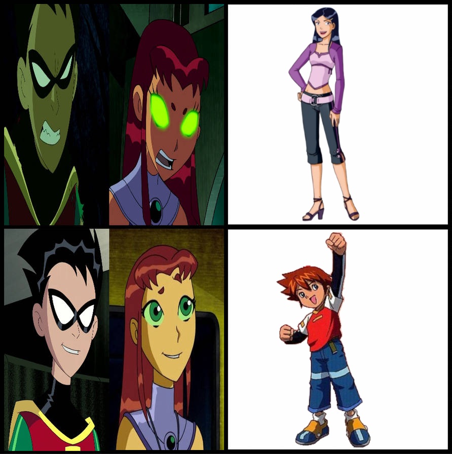 Robin Scd Robin And Starfire Prefers Chris Over Mandy by Xaviernum8 on DeviantArt