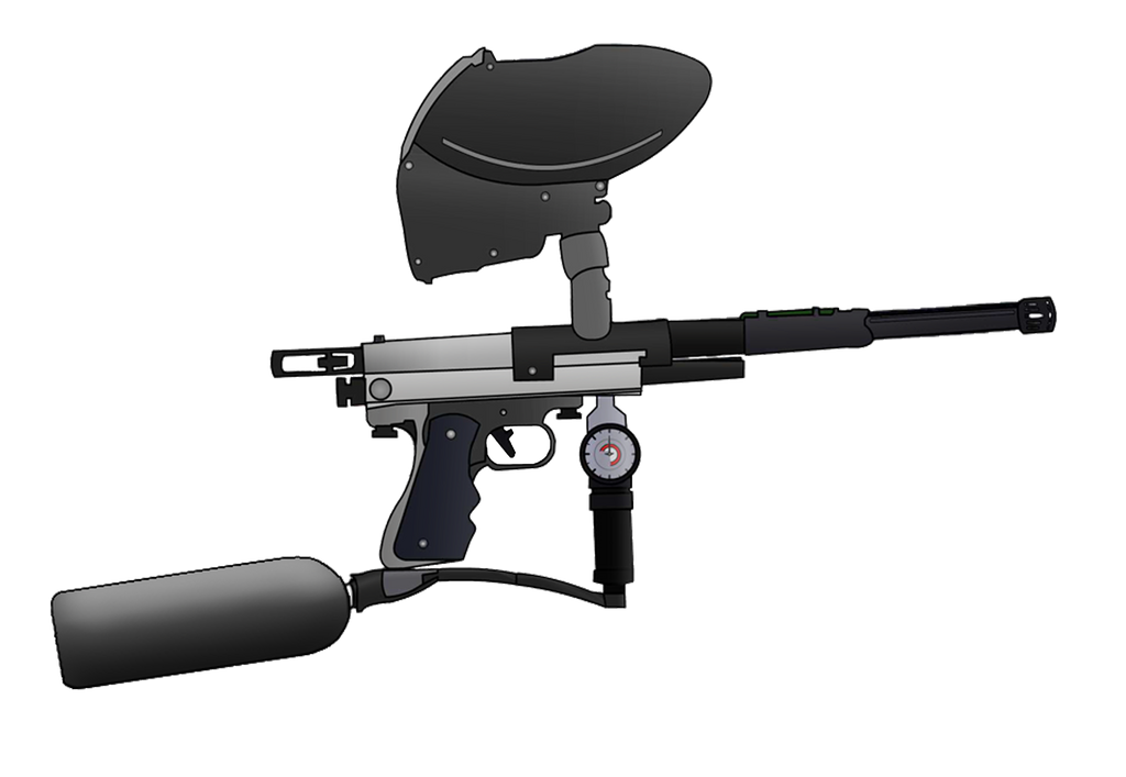 Paintball Gun by ErikTreimann on DeviantArt