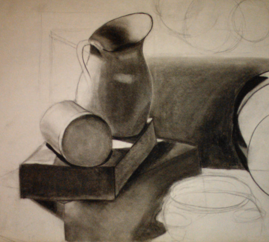 Pitcher in Charcoal