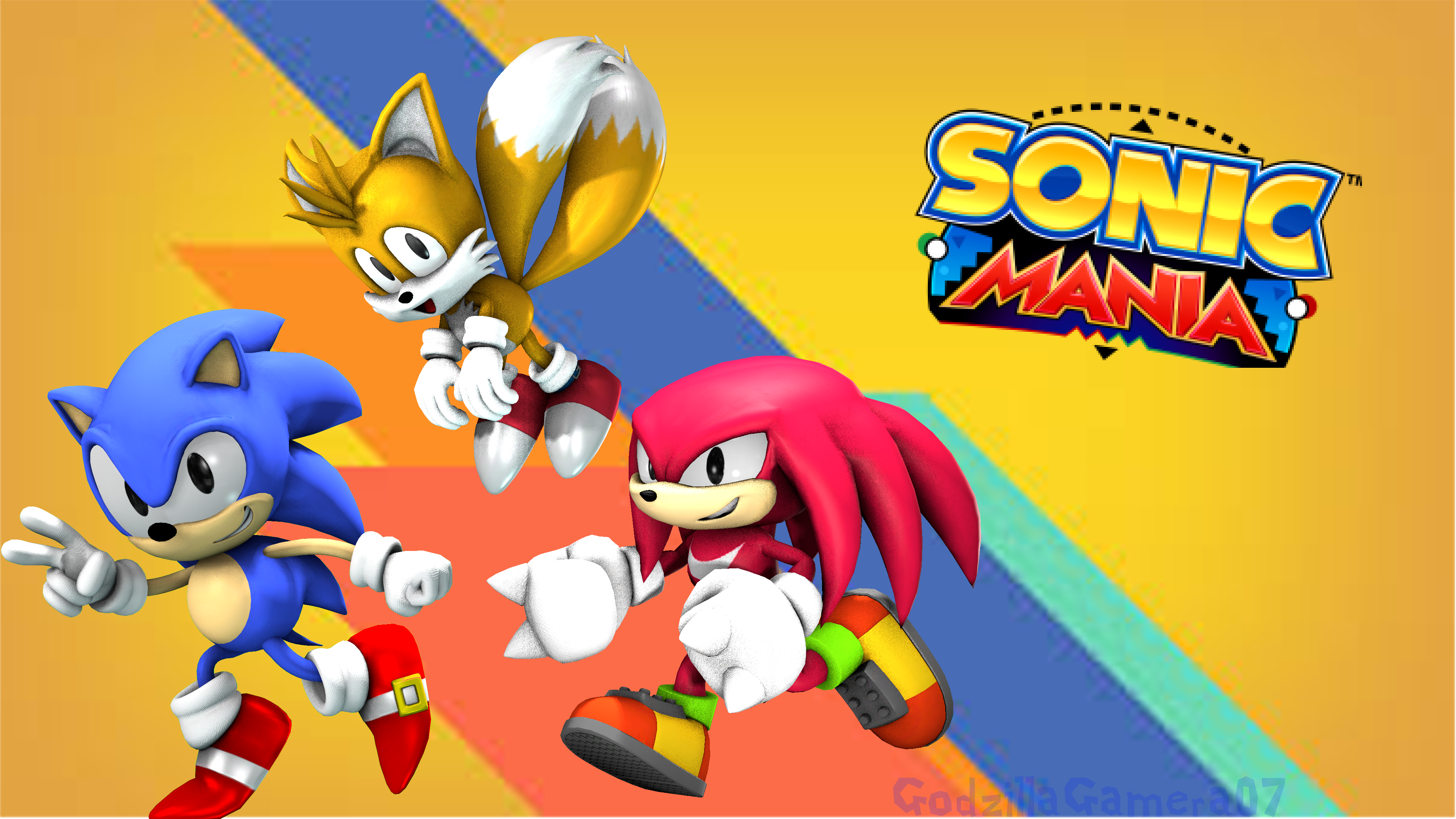 Sonic Animation -SUPER TAILS IN SONIC MANIA!?- SFM Animation 4K