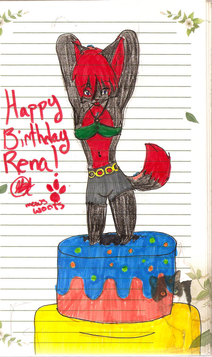Happy Birthday Rena by Mews-Woofs on DeviantArt