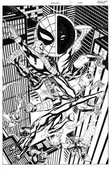 Spiderman/Deadpool #2 cover