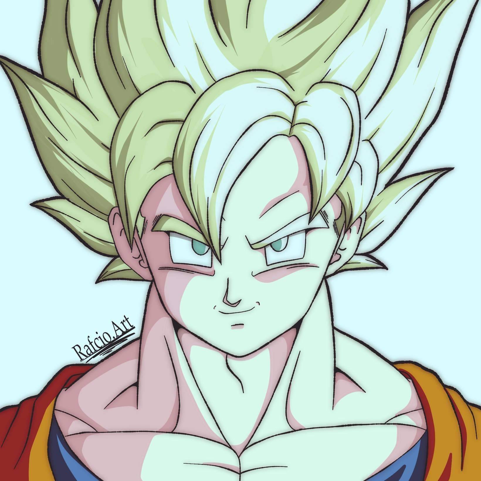 Goku cell saga. by RafcioArt on DeviantArt