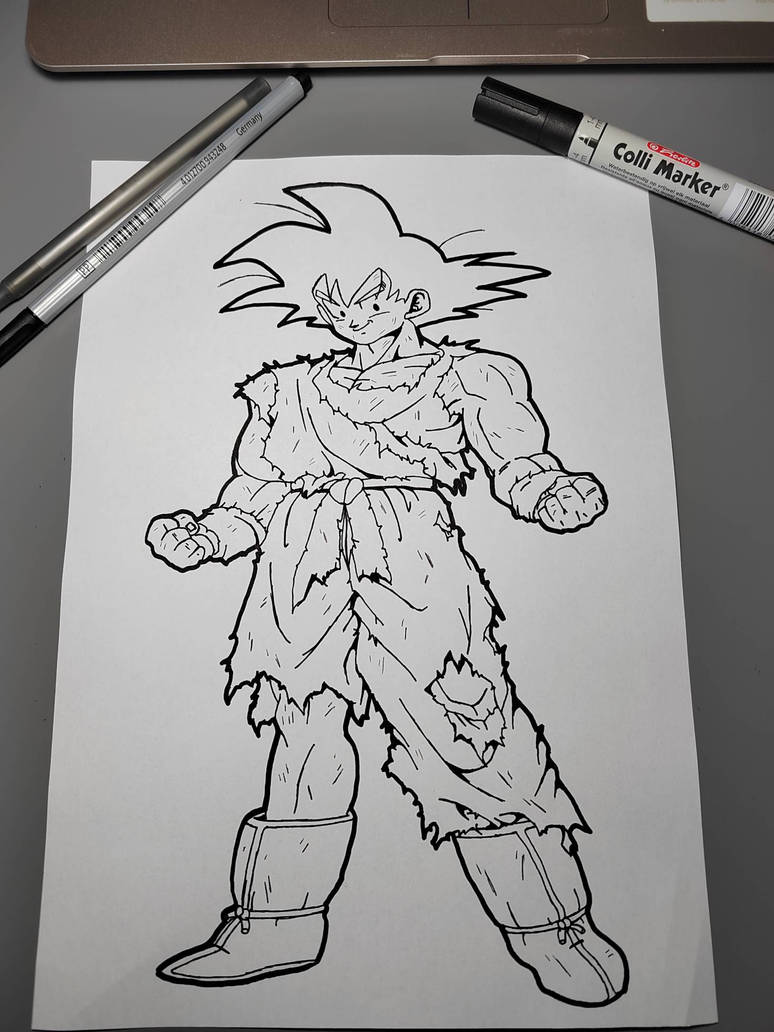 Goku By RafcioArt On DeviantArt