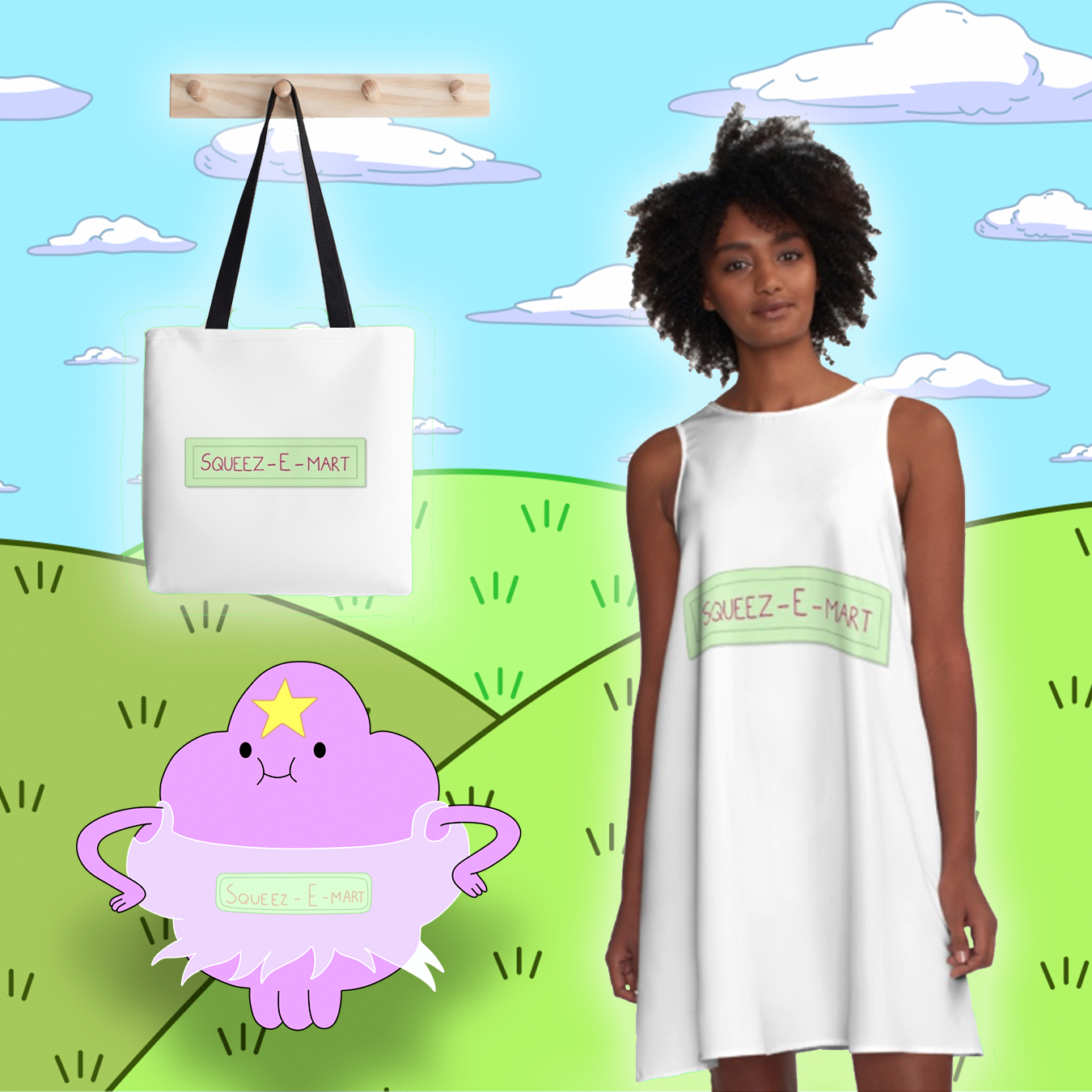 lumpy space princess bag dress LSP, you're wearing garbage for clothes!
